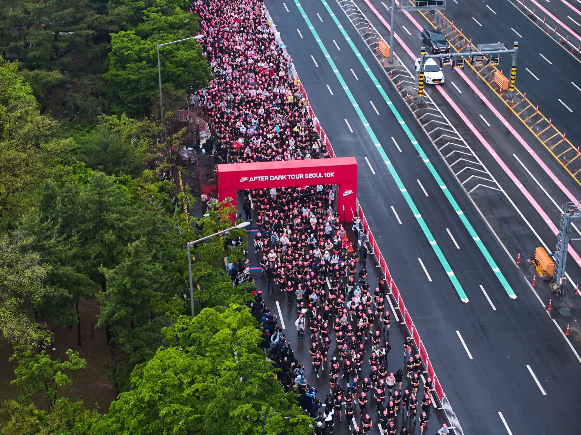 Nike After Dark Tour Seoul · 행사 비주얼